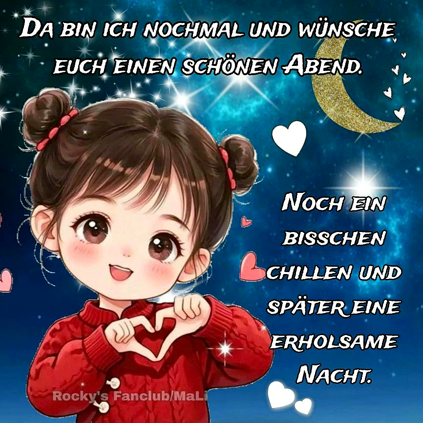 Ein letztes Wort für einen zauberhaften Abend