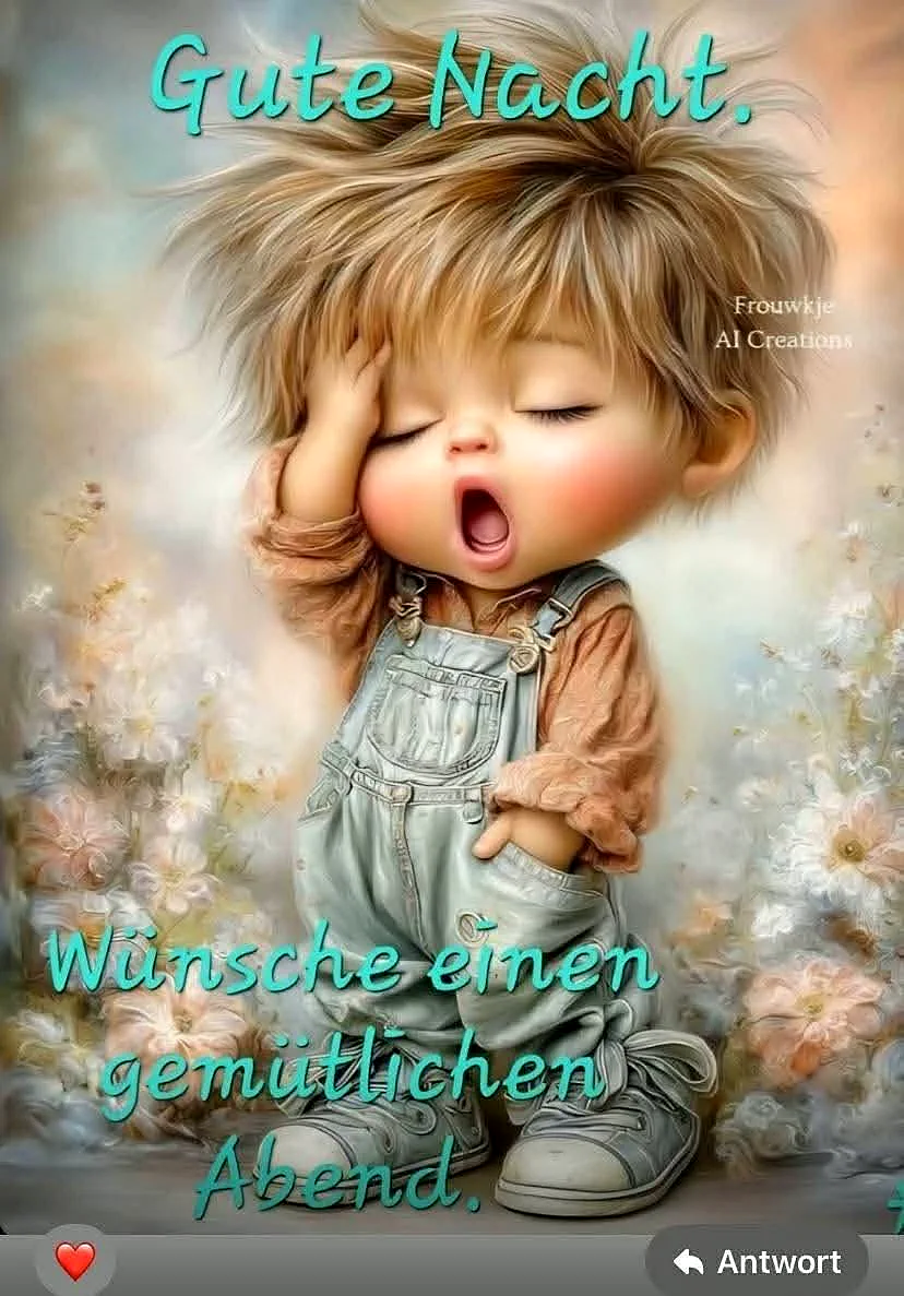 Gute Nacht - Gemütlicher Abend