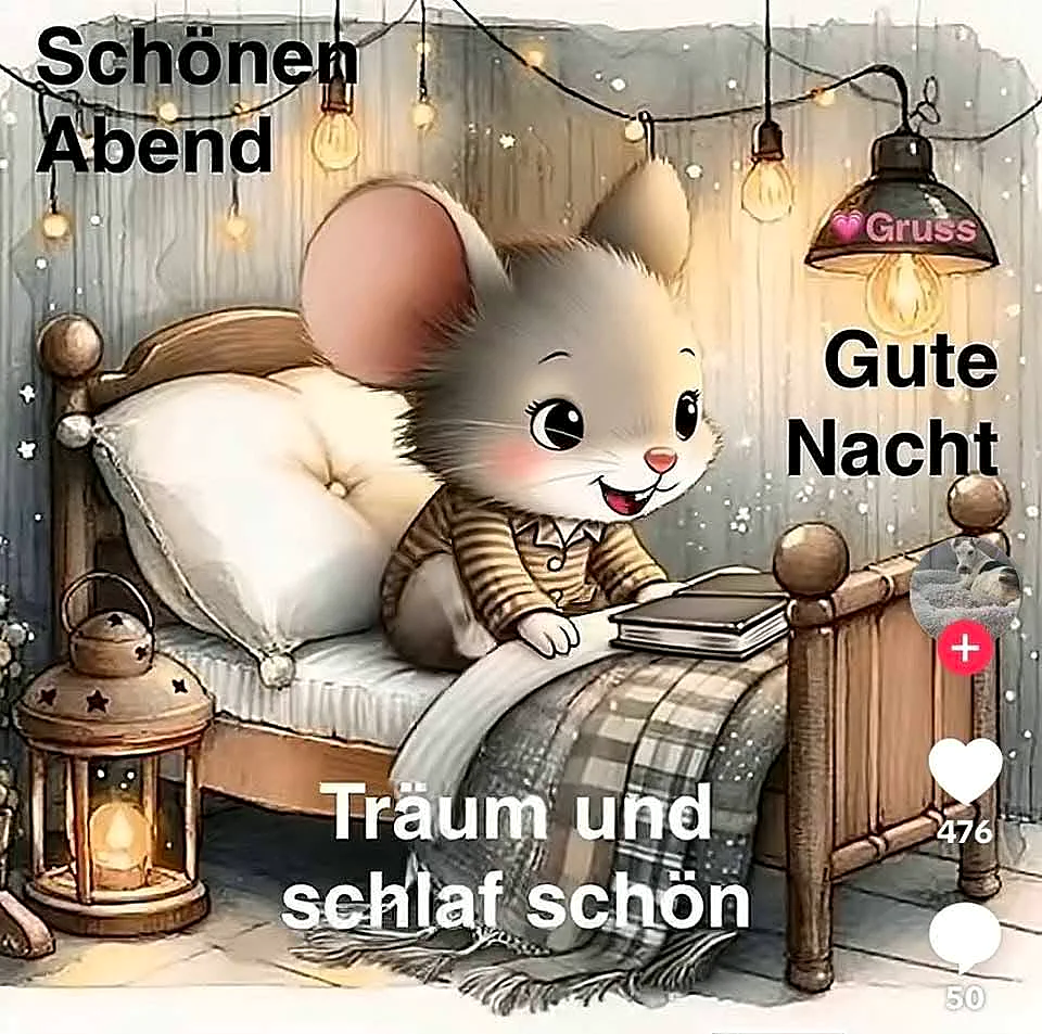 Gute Nacht: Romantische Grüße für süße Träume und eine friedliche Nacht