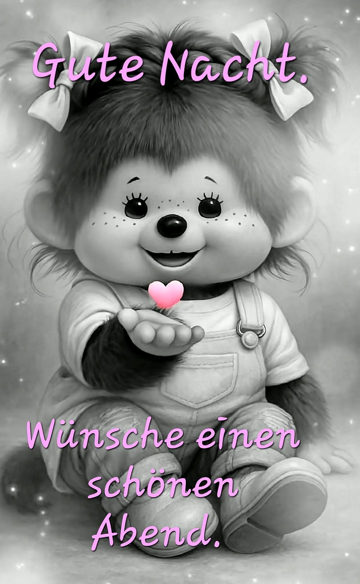 Gute Nacht Wünsche mit Herz: Süße Grüße für einen ruhigen Abend