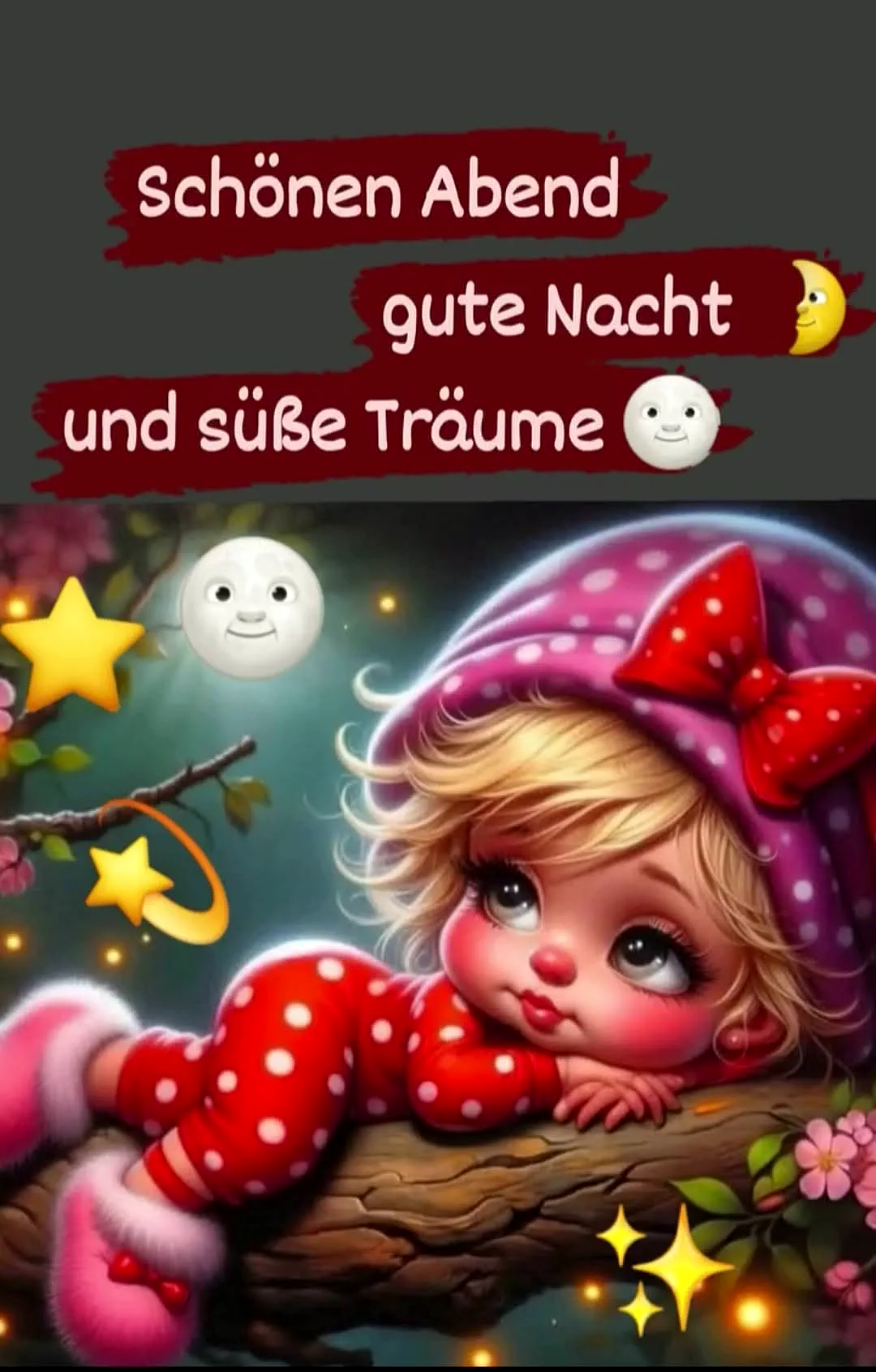 Sanfte Gute Nacht Grüße: Wünsche für süße Träume in kuscheliger Nacht