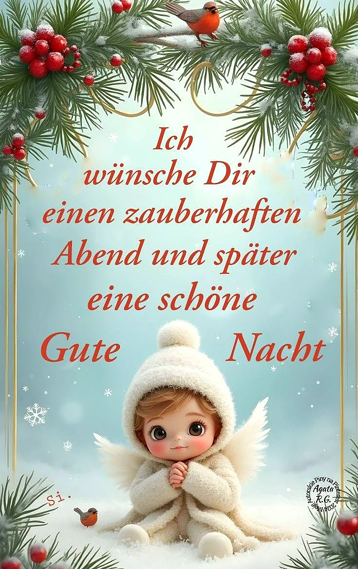 Süße Gute Nacht Bilder: Ein himmlischer Gruß für zauberhafte Träume