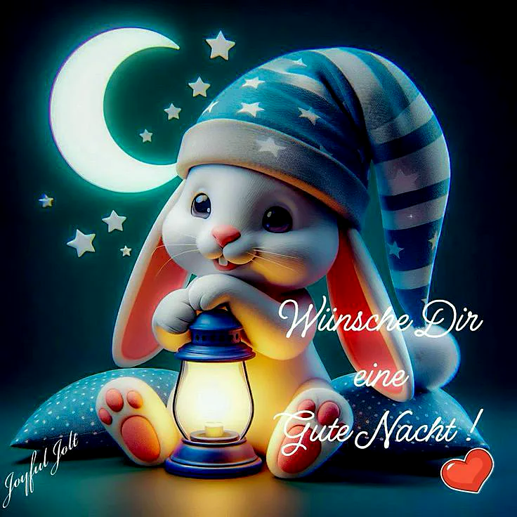 Süße Gute Nacht Wünsche - Schlafe gut, mein Freund!