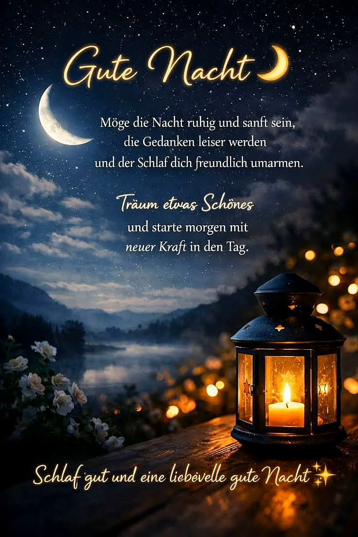 Zauberhafte Gute Nacht: Sanfte Träume unter dem Sternenhimmel