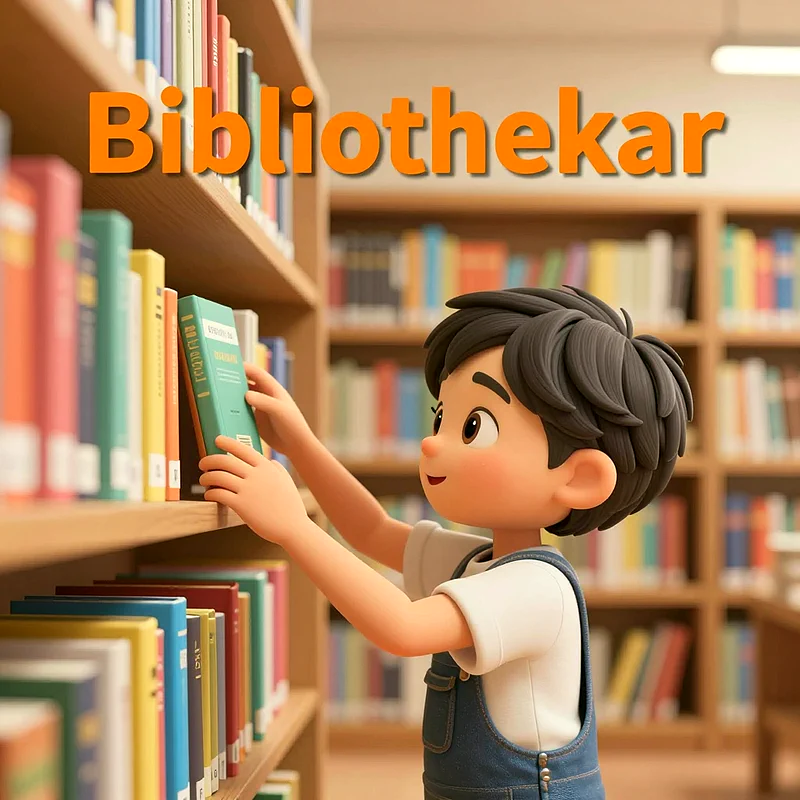 Dein kleiner Bibliothekar entdeckt die Welt der Bücher für Instagram!