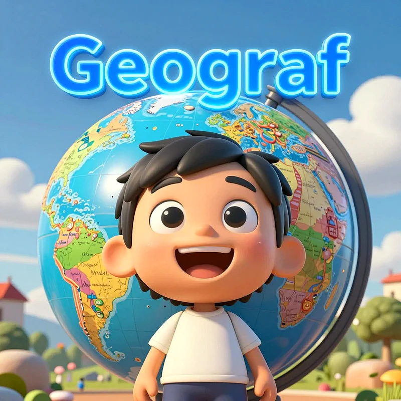 Entdecke die Welt! Dein kleiner Geograf freut sich auf neue Abenteuer für Facebook.