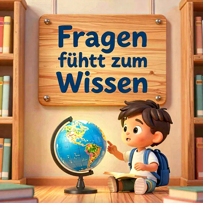 Fragen führt zu Wissen: Dein motivierender Spruch für TikTok!