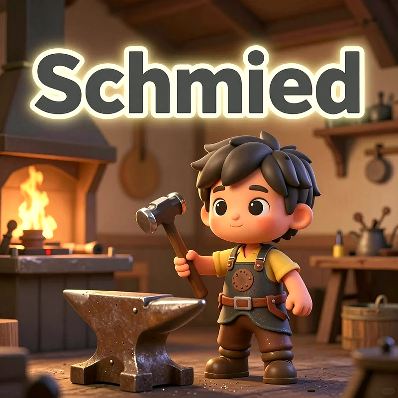 Kleine Handwerker ganz groß: Dein Kind als Schmied – Super für Facebook!