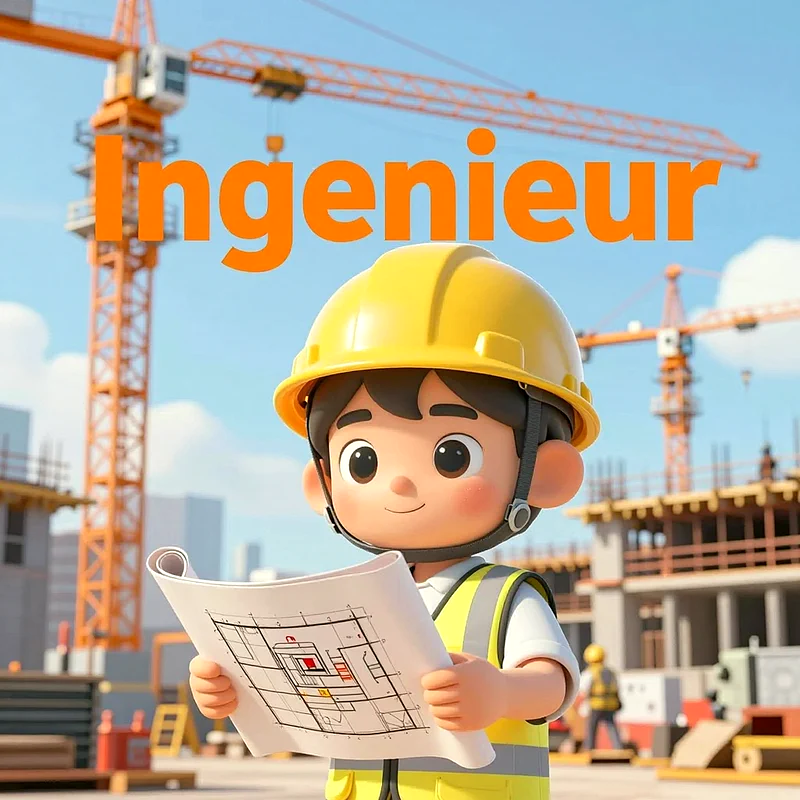 Träume bauen: Dein kleiner Ingenieur startet durch – perfekt für WhatsApp!
