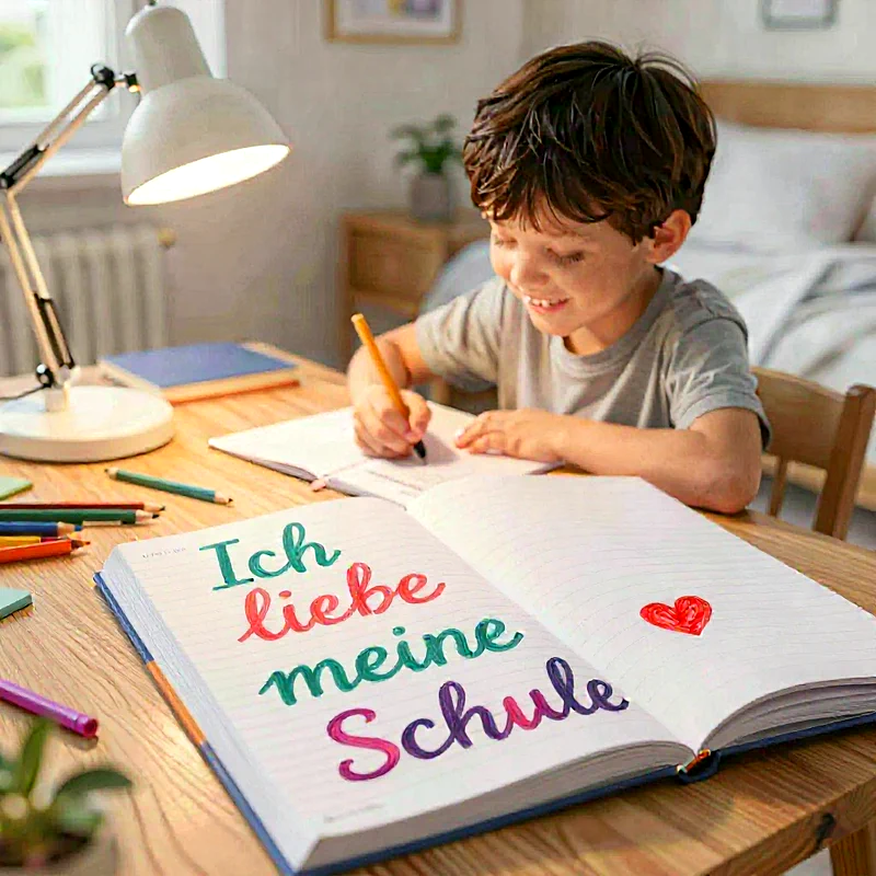 Voller Freude in den Schultag starten: Süße Einschulungsbilder für TikTok