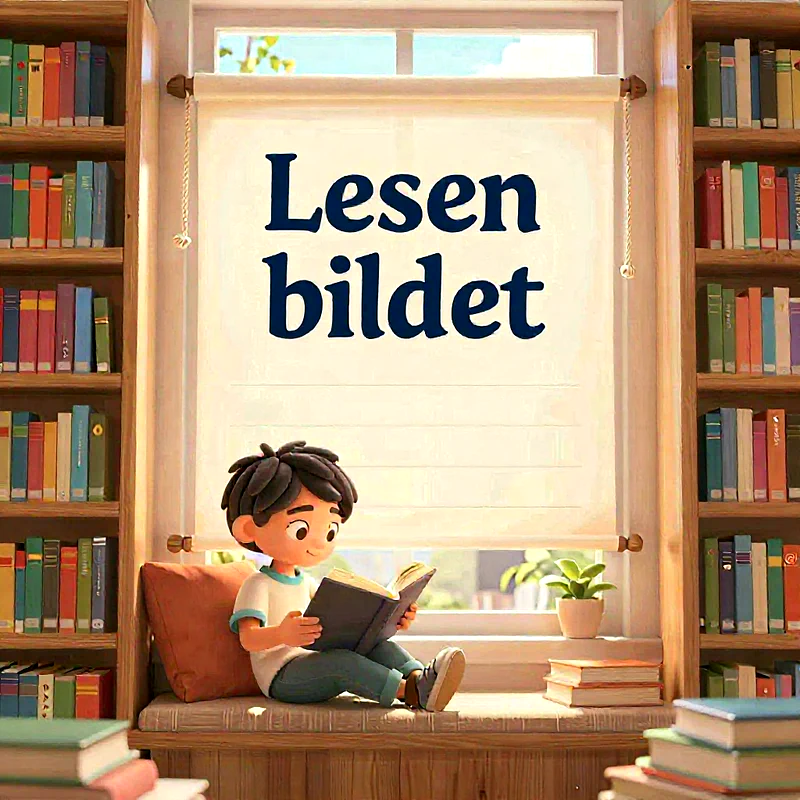 Wissbegierig in die Zukunft starten: Dein 'Lesen bildet' Bild für Snapchat