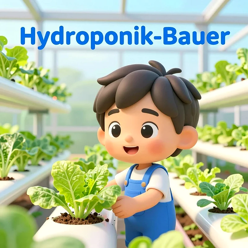 Zukunftsträume für kleine Hydroponik-Pioniere: Entdecke die Welt für TikTok!