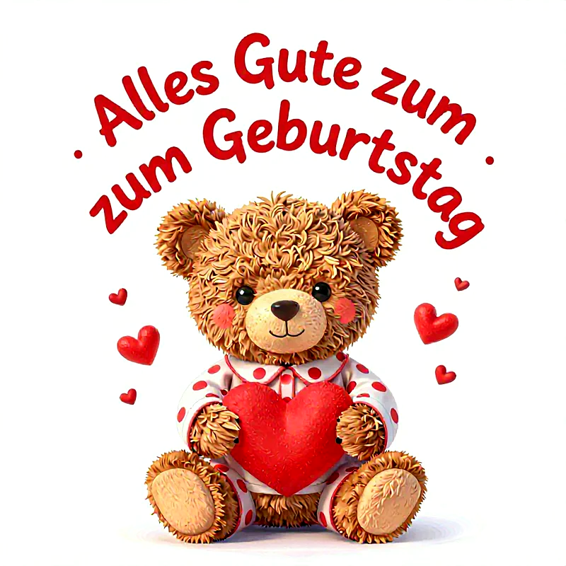 Alles Gute zum Geburtstag: Ein liebevoller Wunsch von Herzen für dich