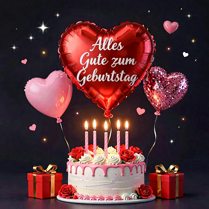 Alles Gute zum Geburtstag: Funkelnde Wünsche für ein strahlendes Jahr
