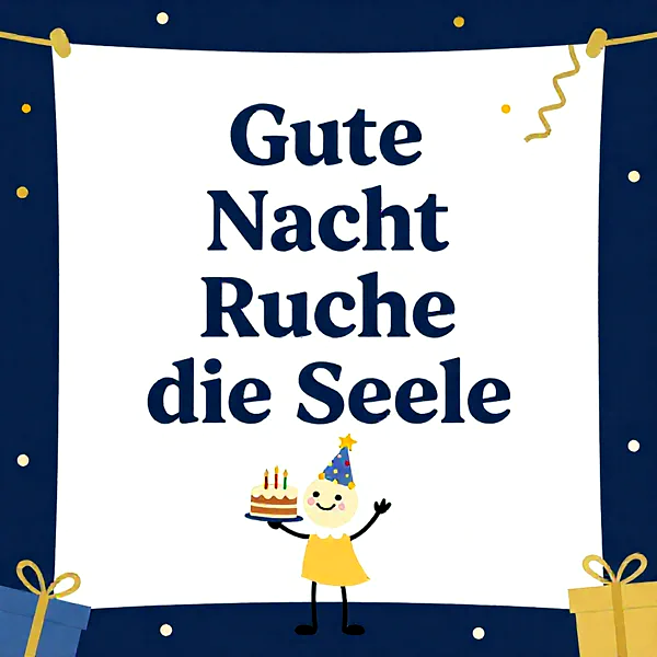 Gute Nacht Grüße: Ruhe für die Seele – Süße Wünsche für einen Herzensmenschen