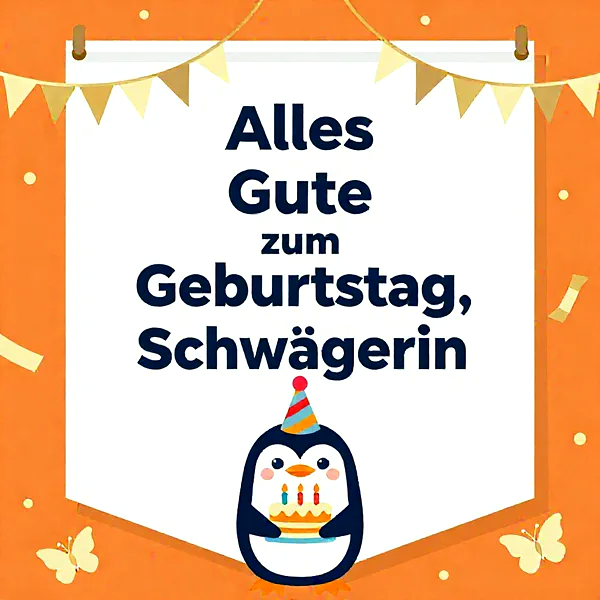 Liebe Geburtstagsgrüße für deine Schwägerin