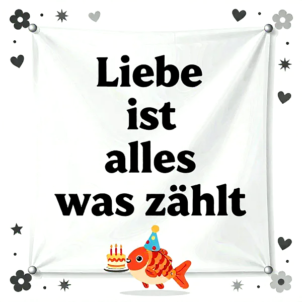 Liebe ist alles, was zählt: Der süßeste Gruß für besondere Momente