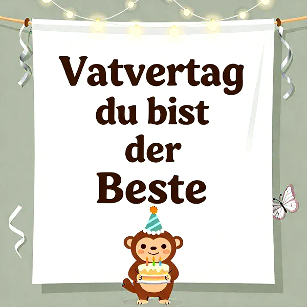 Süße Glückwünsche für den Besten: Emotionaler Gruß mit Herz