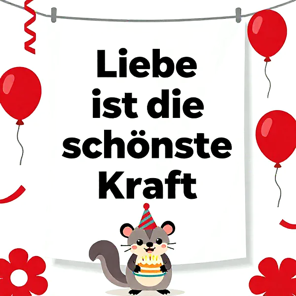 Wo Liebe leuchtet: Zarte Glückwünsche, die von Herzen kommen