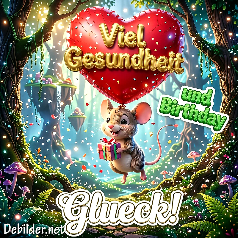 Magische Glückwünsche zum Geburtstag: Viel Gesundheit und reines Glück!