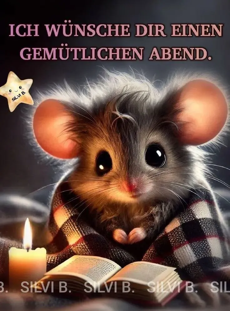 Gemütlicher Abend - Wünsche für einen schönen Abend