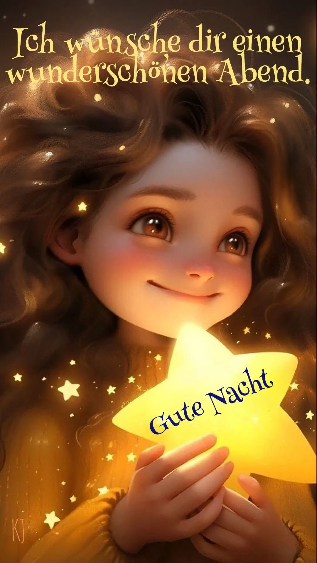 Wunderschönen Abend wünschen - Gute Nacht Gruß