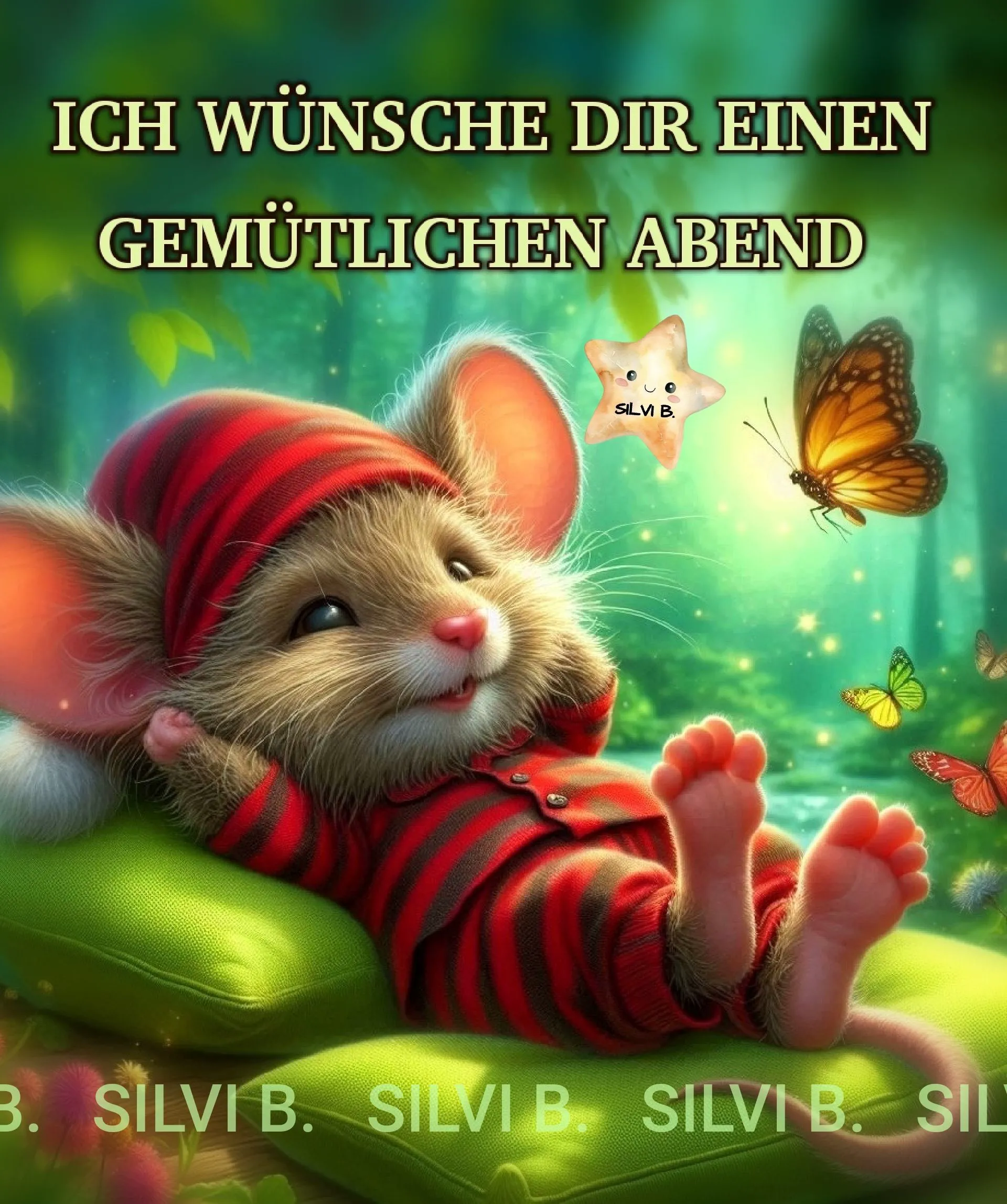 Gemütlicher Abend - Wünsche für einen schönen Abend