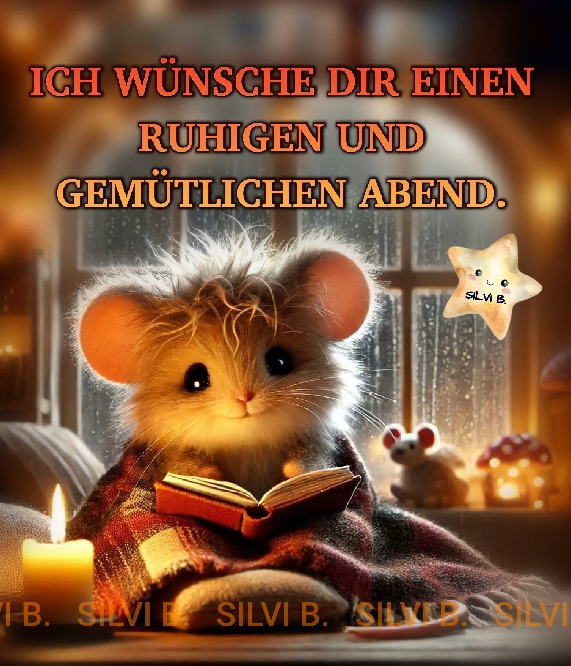 Gemütlicher Abend - Ruhe und Entspannung