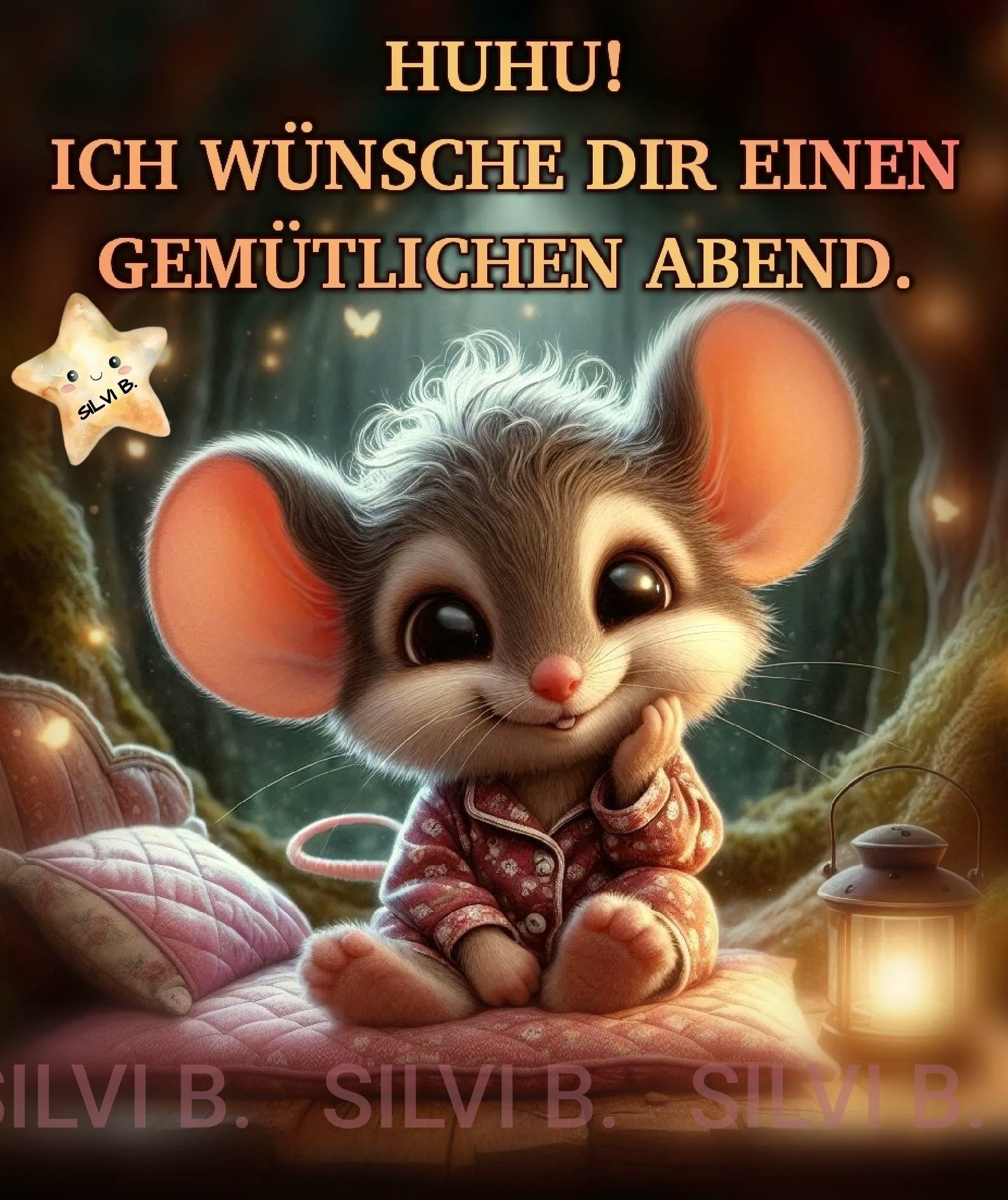 Gemütlicher Abend - Wünsche für einen schönen Abend