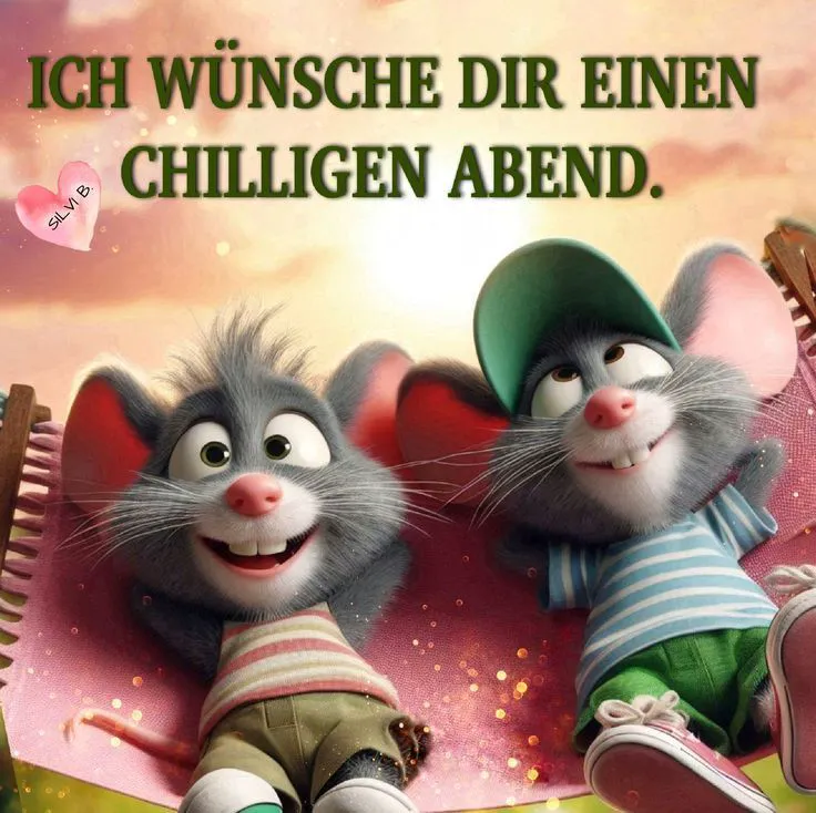 Chilligen Abend wünschen: Kostenlose Guten-Abend-Grußbilder
