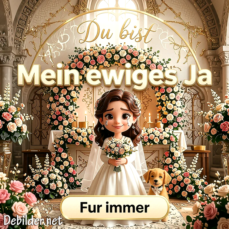 Du bist mein ewiges Ja: Romantische Bilder für Facebook voller Liebe