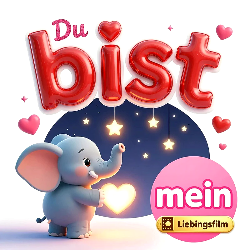 Du bist mein Lieblingsfilm: Süße Liebesbilder für WhatsApp