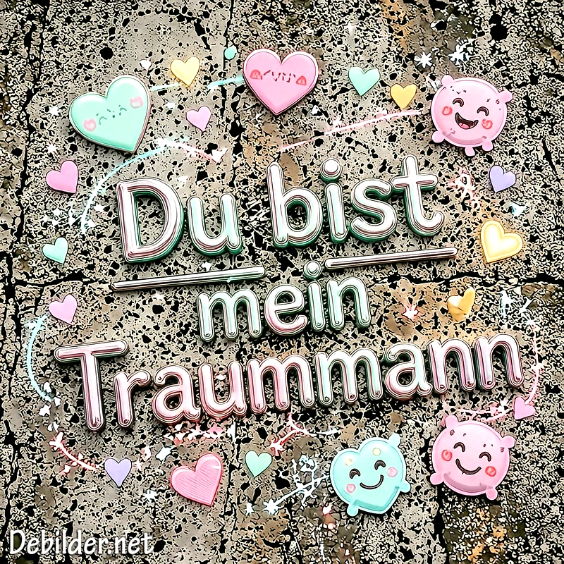 Du bist mein Traummann: Süße Liebesbotschaften für TikTok und WhatsApp