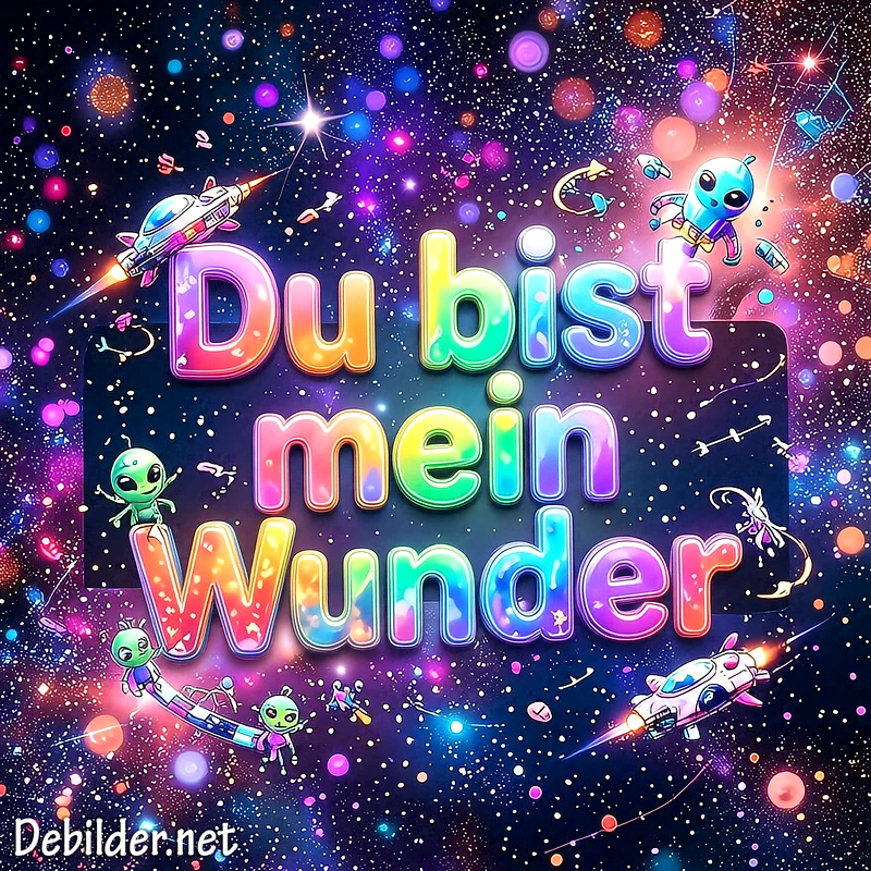 Du bist mein Wunder: Wunderschöne Liebeserklärung für WhatsApp