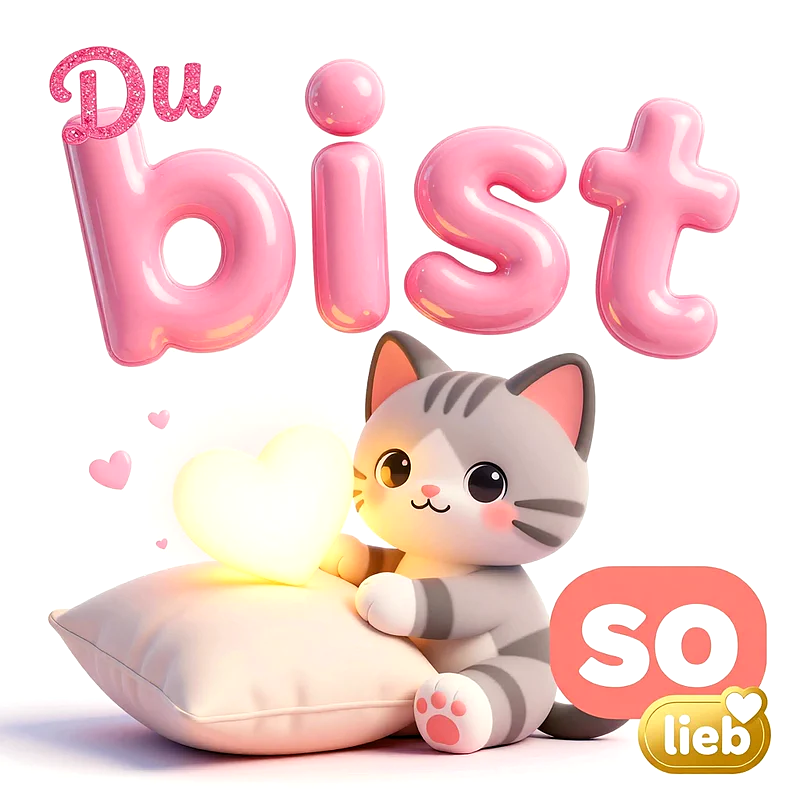 Du bist so lieb: Süße Liebesgrüße voller Zärtlichkeit für Instagram
