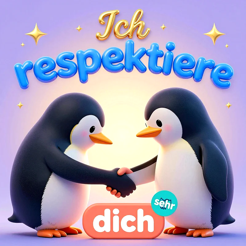 Echte Liebe bedeutet Respekt: Süßes Pärchenbild für Pinterest