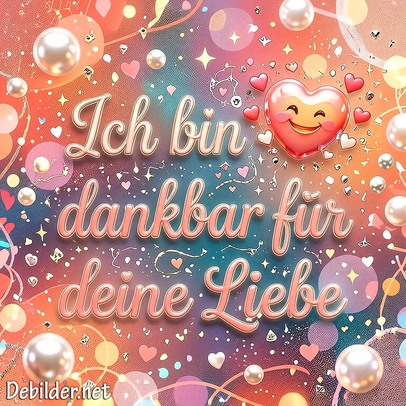 Ich bin dankbar für deine Liebe: Wunderschöne Herzensgrüße für Instagram