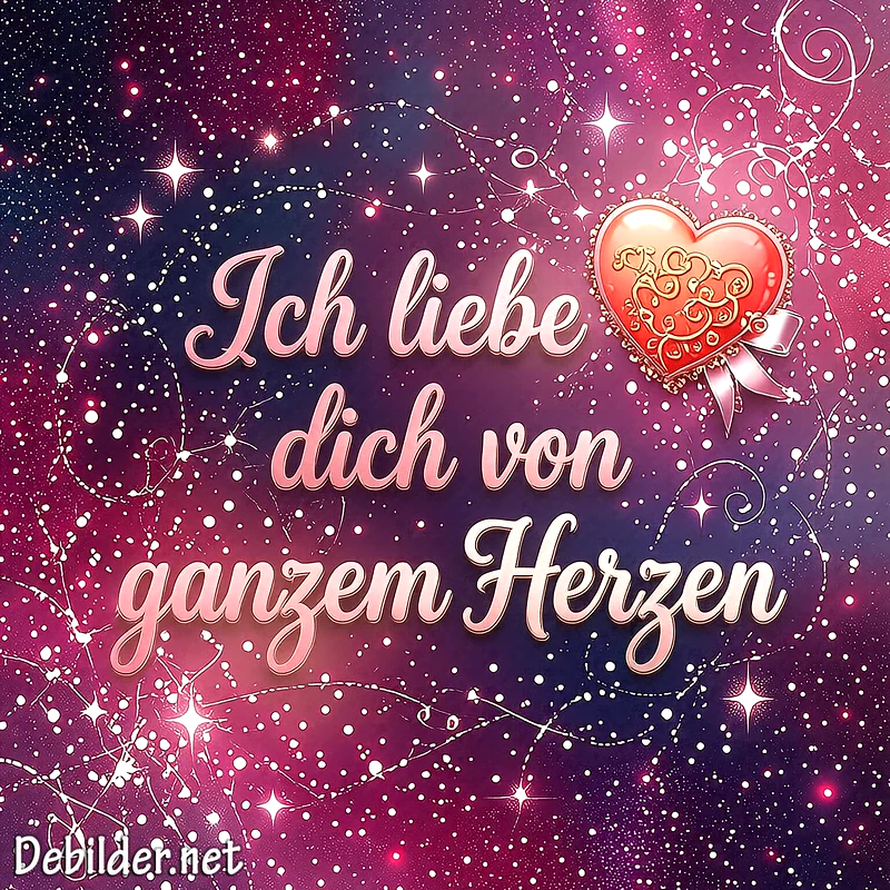 Ich liebe dich von ganzem Herzen: Romantische Liebesgrüße für Instagram