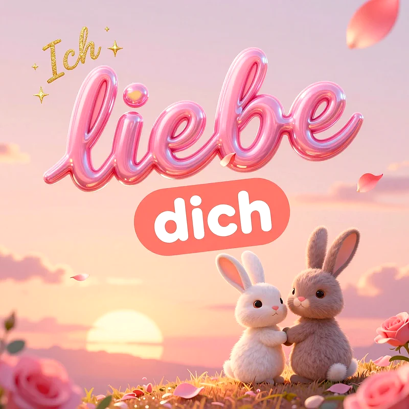 Ich liebe dich: Wunderschöne romantische Bilder für Facebook