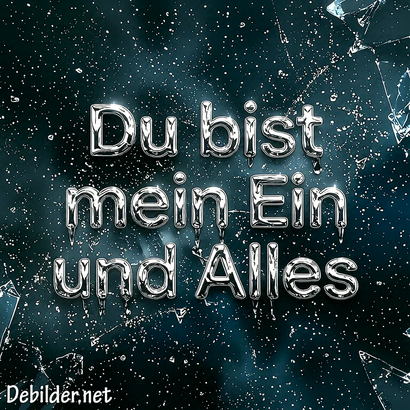 Liebevolle Worte von Herzen: Du bist mein Ein und Alles für Telegram