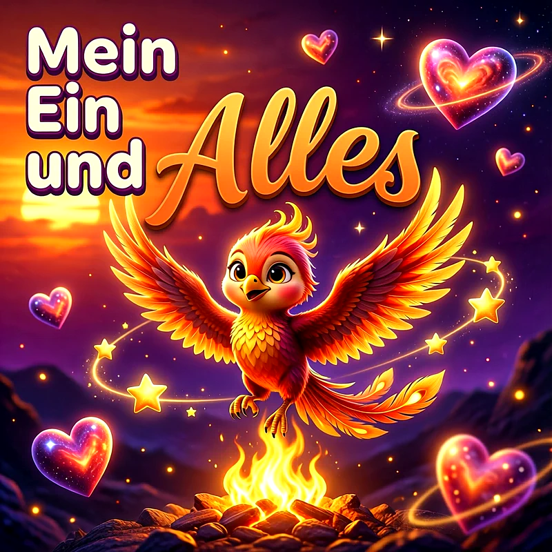 Mein Ein und Alles - Romantische Bilder für WhatsApp an den Herzensmenschen