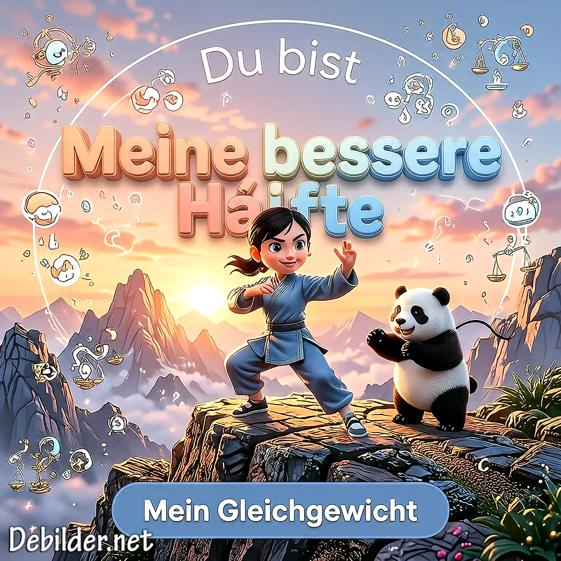 Meine bessere Hälfte: Gefühlsstarke Liebesgrüße direkt via WhatsApp senden