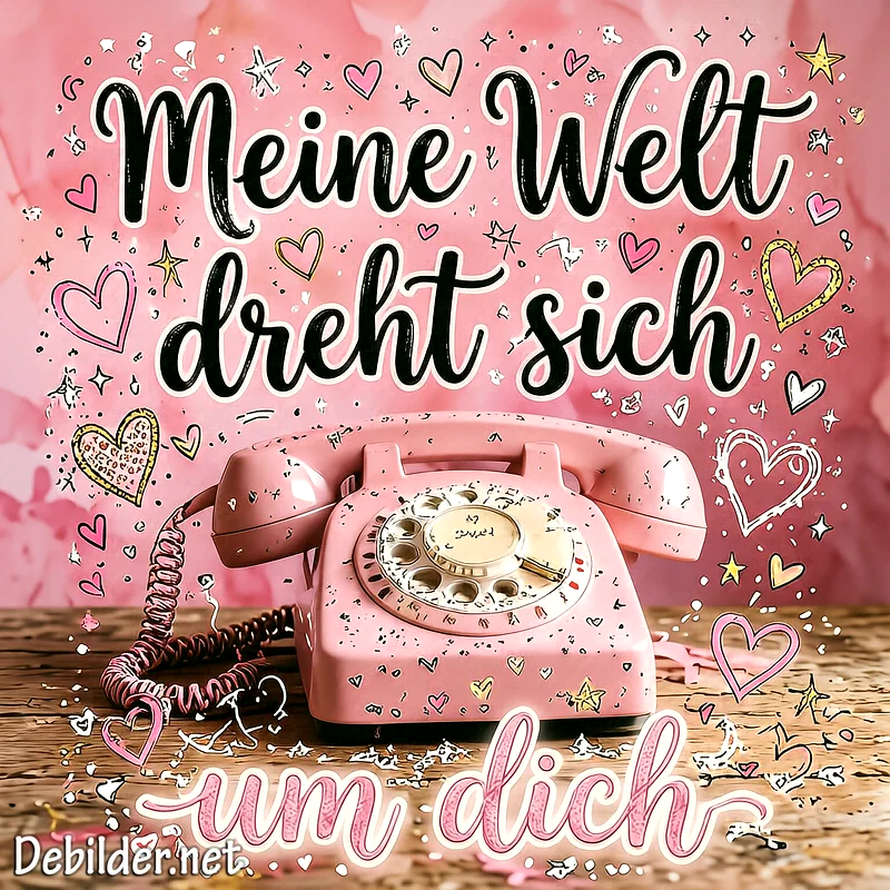 Meine Welt dreht sich um dich: Süße Liebessprüche für Instagram Postings