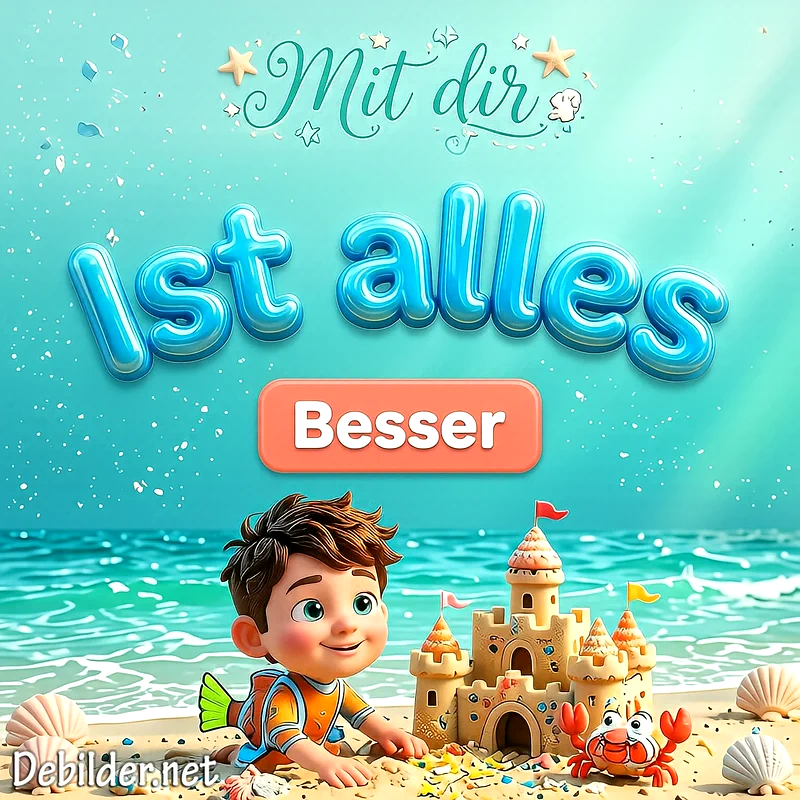 Mit dir ist alles besser: Süße Liebesbotschaften für Instagram