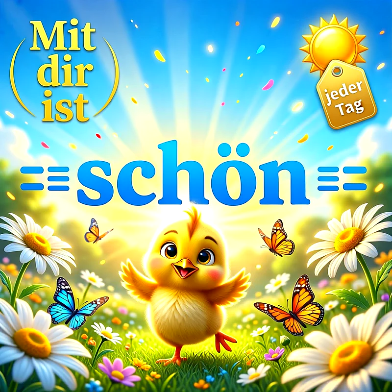 Mit dir ist jeder Tag schön: Romantische Bilder für Instagram