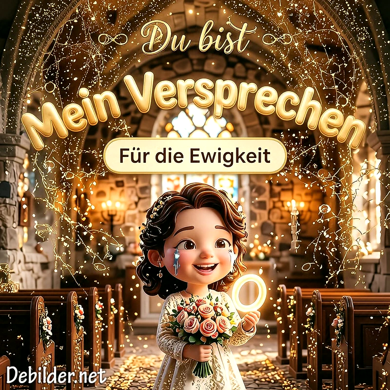 Romantische Hochzeitsgrüße für Facebook: Dein Versprechen für die Ewigkeit