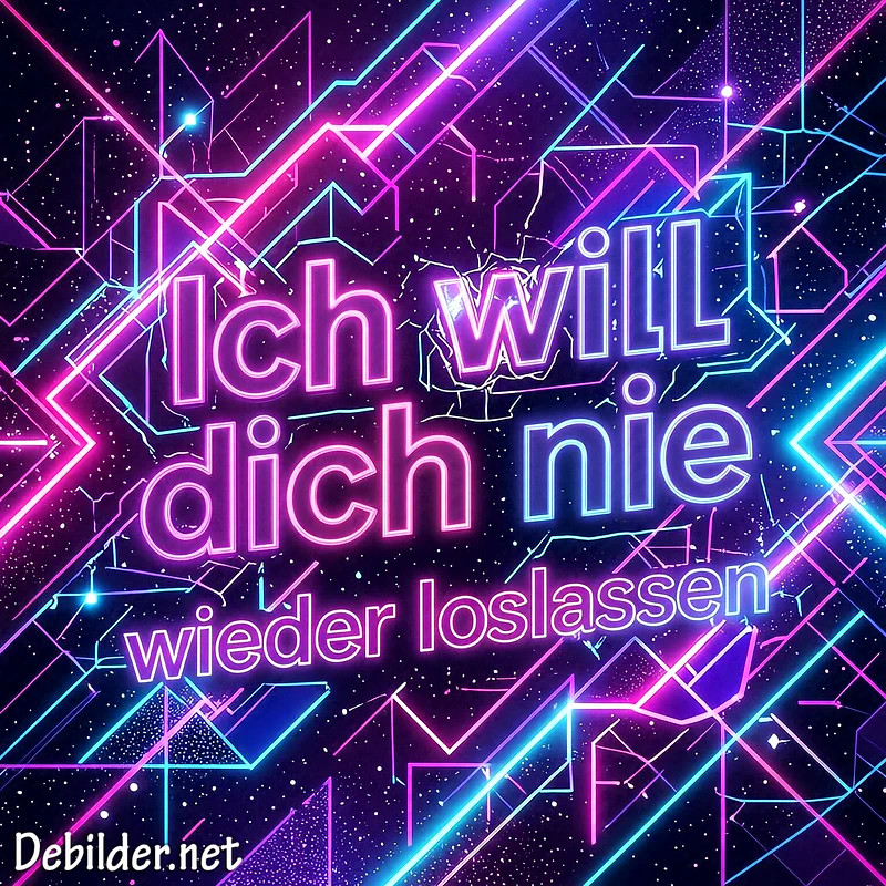 Romantische Sprüche für Facebook: Ich will dich nie wieder loslassen