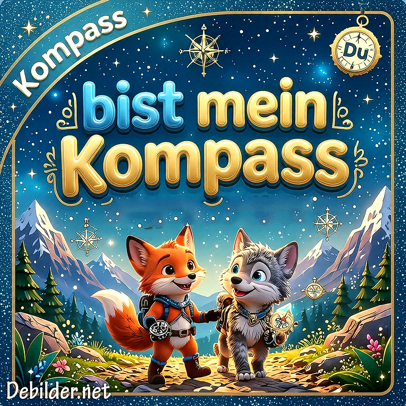 Romantische Sprüche für TikTok: Du bist mein Kompass in der Liebe