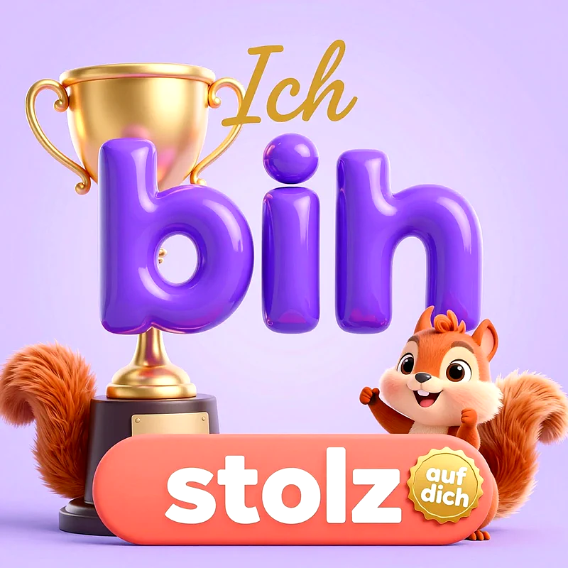 Süßer Spruch Ich bin stolz auf dich: Romantische Bilder für WhatsApp