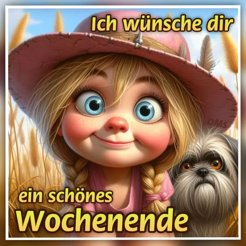 Ein Lächeln fürs Wochenende: Süße Grüße für dich!